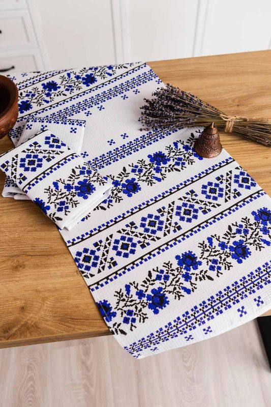 Рушник кухонний вафельний